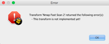 Fatal UI message appearance